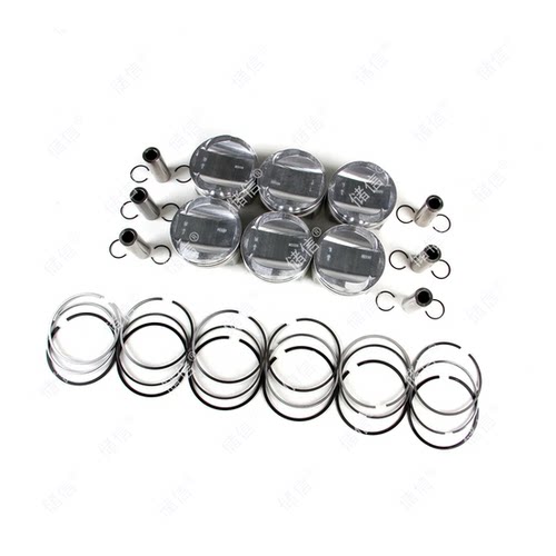 适配奥迪A8L A6L Q5 Q7 A4L 3.0T 发动机活塞总成 活塞环