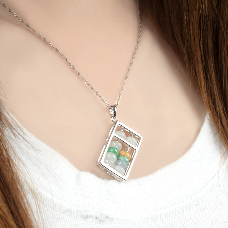 如意算盘天然a货送礼自带吊坠