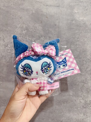 现货日本三丽鸥展会CHARACTERS联名Kitty美乐蒂库洛米毛绒挂件