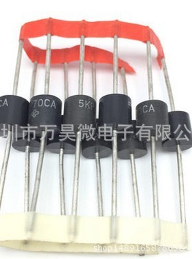 5KP16CA TVS瞬态抑制二极管 5KP16A DIP 大功率5000W