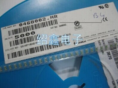 力特保险丝0468002.NRHF 贴片保险丝1206 2A 63V 打字TN