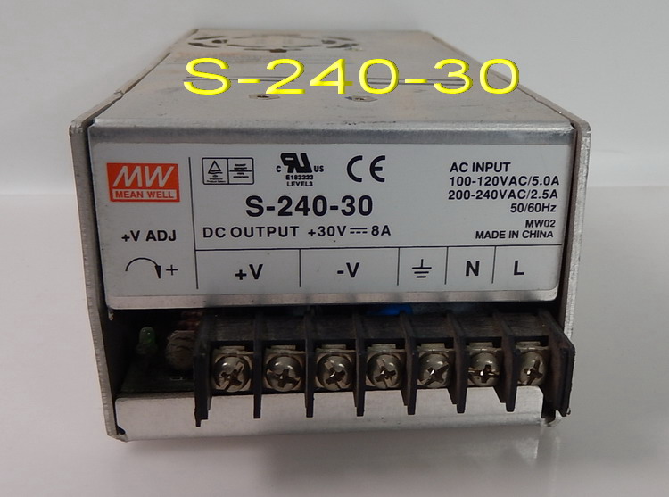 -S240-30 LED开关电源 240w 30v 8A工控-封面