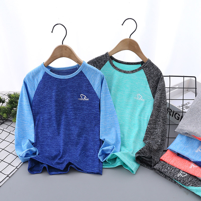 儿童装速干快干长袖T恤 女男童打底衫中大童宝宝运动上衣新春秋款,童装/婴儿装/亲子装,儿童速干T恤,淘宝优惠券,粉丝福利购,淘宝优惠卷