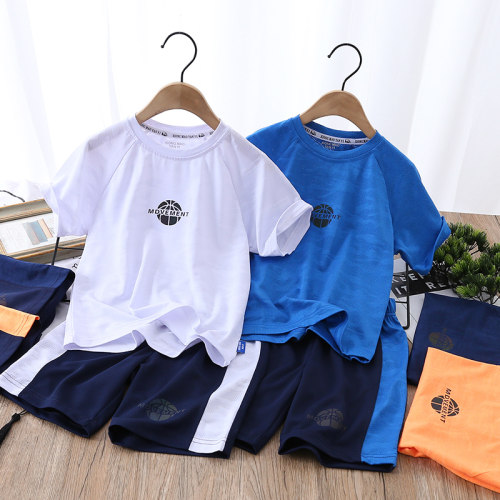 儿童网眼速干运动两件套夏季套服