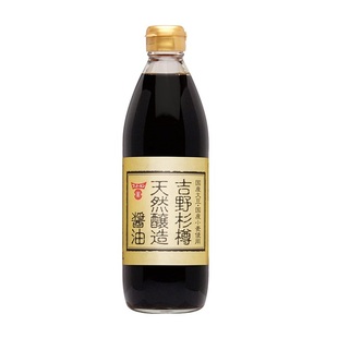 日本Fundokinフンドーキン吉野杉樽天然酿造酱油特级500ml