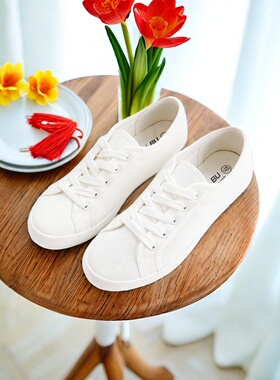 chic韩风鞋子女生学生韩国范儿女鞋春季百搭街拍文艺清新小白鞋女