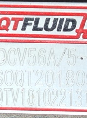 QTFLUID 上海强田液压 DCV56A/5-0021  多路阀配件溢流阀HHYLV60D