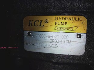 KT6CC 台湾凯嘉KCL叶片泵 PUMP C10M 020 2R00 HYDRAULIC