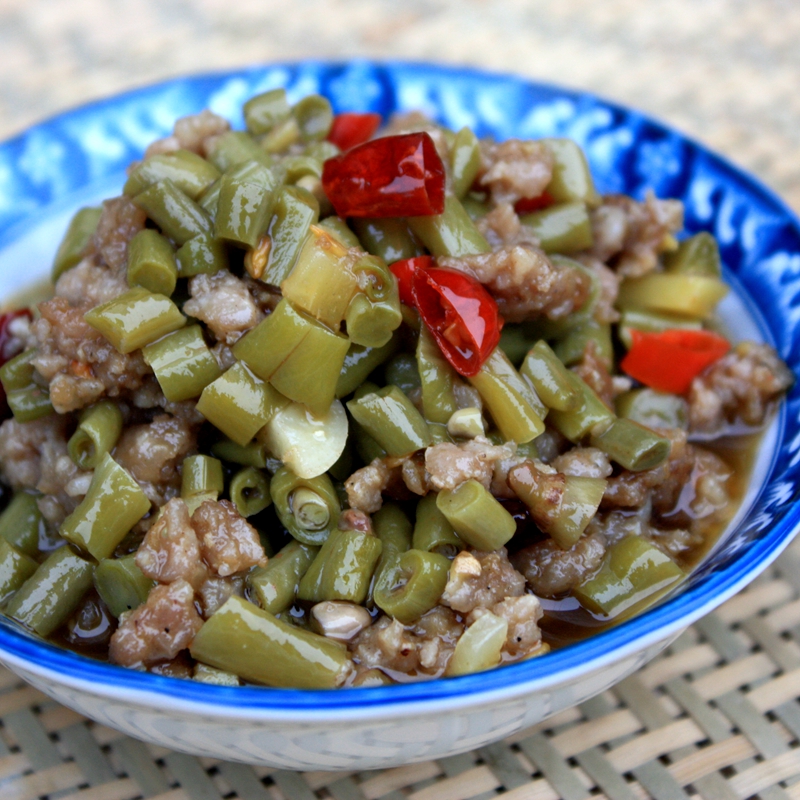 瓶装肉末豇豆四川泡菜下饭菜