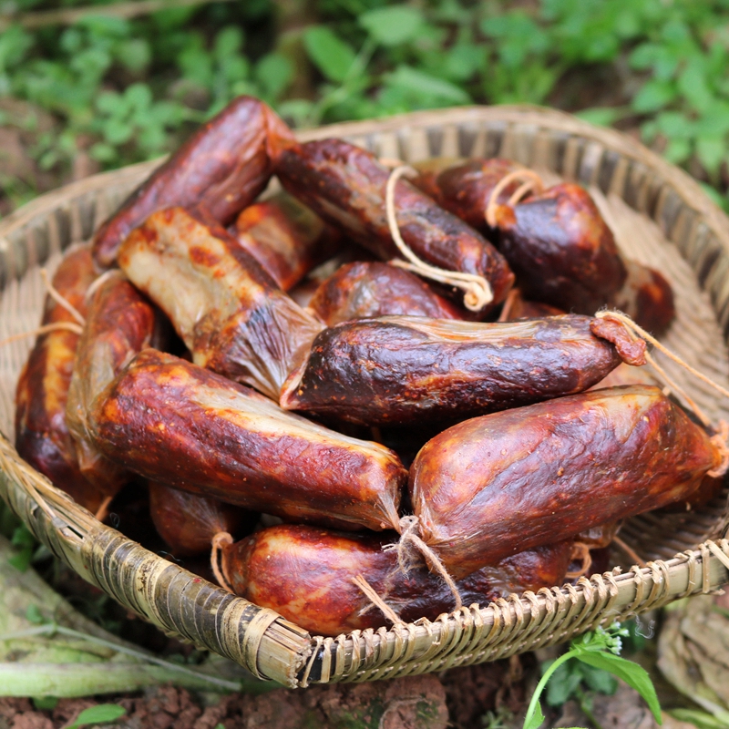 手工排骨香肠麻辣四川腊肠