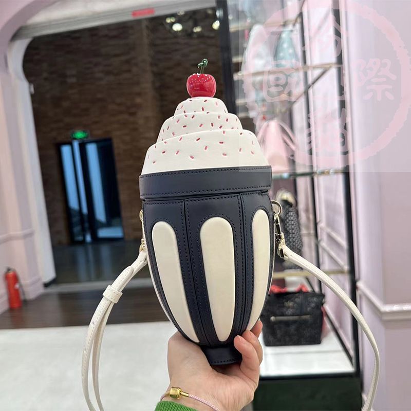 katespade小众KS3D雪糕筒斜挎包