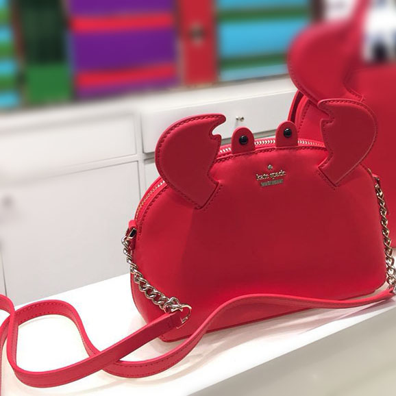 katespade3D立体小螃蟹斜挎包KS