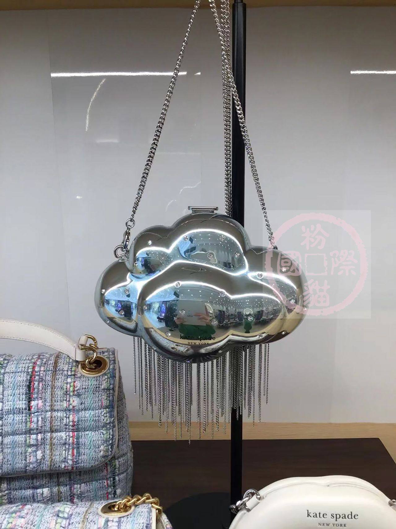 katespade单肩鞋款3D云朵包梦幻