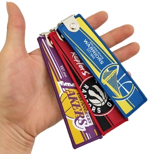 湖人勇士队周边钥匙扣雄鹿凯尔特人快船篮球队学生书包挂件纪念品