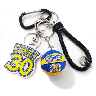 勇士周边篮球钥匙扣库里詹姆斯科比哈登杜兰特欧文学生书包挂件男