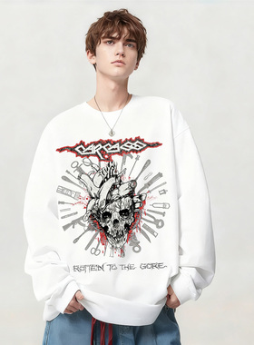 英国死亡金属Carcass乐队周边印花摇滚男女纯棉长袖T恤上衣春秋冬