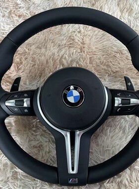 适用宝马M3丁字裤方向盘M6M5运动3系7系X1X2X3X4X5X65系6系改装