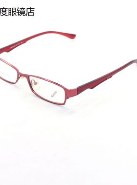 GiaFeng全框金属板材近视眼镜架36165（红）特惠价B女