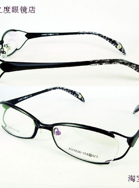 ALFREDO VERACE纯钛板三边框眼镜架框（6款）男款