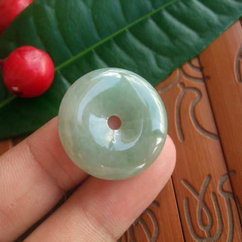 平安扣吊坠玉扣天然A货