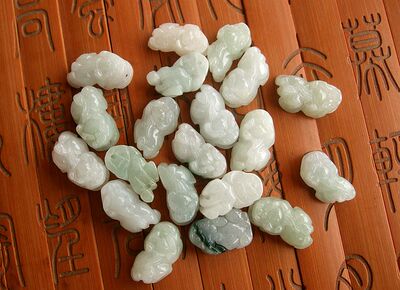 21044玉琳阁缅甸玉diy用小个旺财