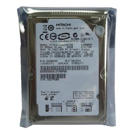 全新2.5寸日立40G笔记本电脑硬盘IDE并口PATA机床工控老式接口