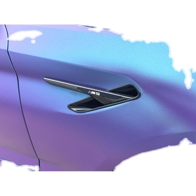 宝马5系G30碳纤维叶子板风口