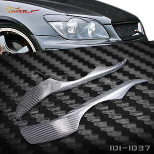 雷克萨斯 碳纤维 IS200 TRD款 灯眉 改装 适用于1999至2005年