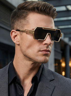 机能风小众机械感墨镜超酷