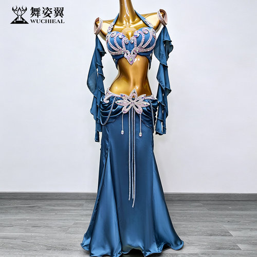 舞姿翼肚皮舞表演演出服女2026新款套装东方舞舞蹈练功服装WZY278
