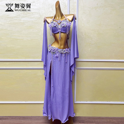 舞姿翼肚皮舞表演演出服女2025新款舞蹈东方舞练功服套装女WZY237