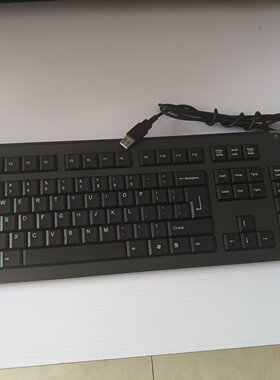 富勒L400有线键盘USB接口办公家用黑色键盘