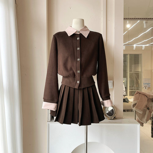 LHTE棉涤2025毛茸茸套装显瘦