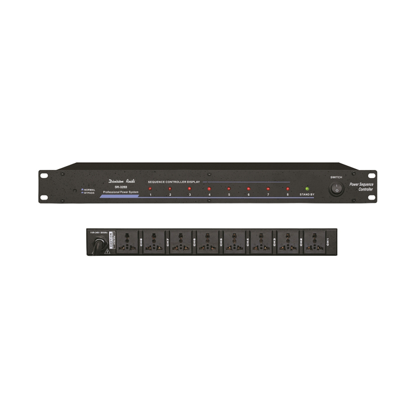 专业8路时序器16路舞台顺序电源智能音响网络控制器电源滤波器