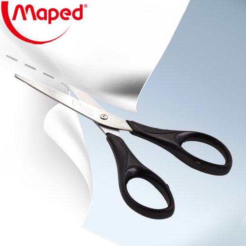 法国品牌 MAPED 马培德 467010 城市印象 剪刀17cm 学生办公