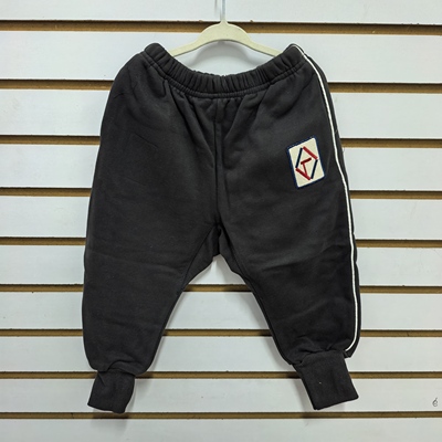 儿童加绒卫裤2025新款秋冬男童绒加厚裤子中大童休闲裤不退换