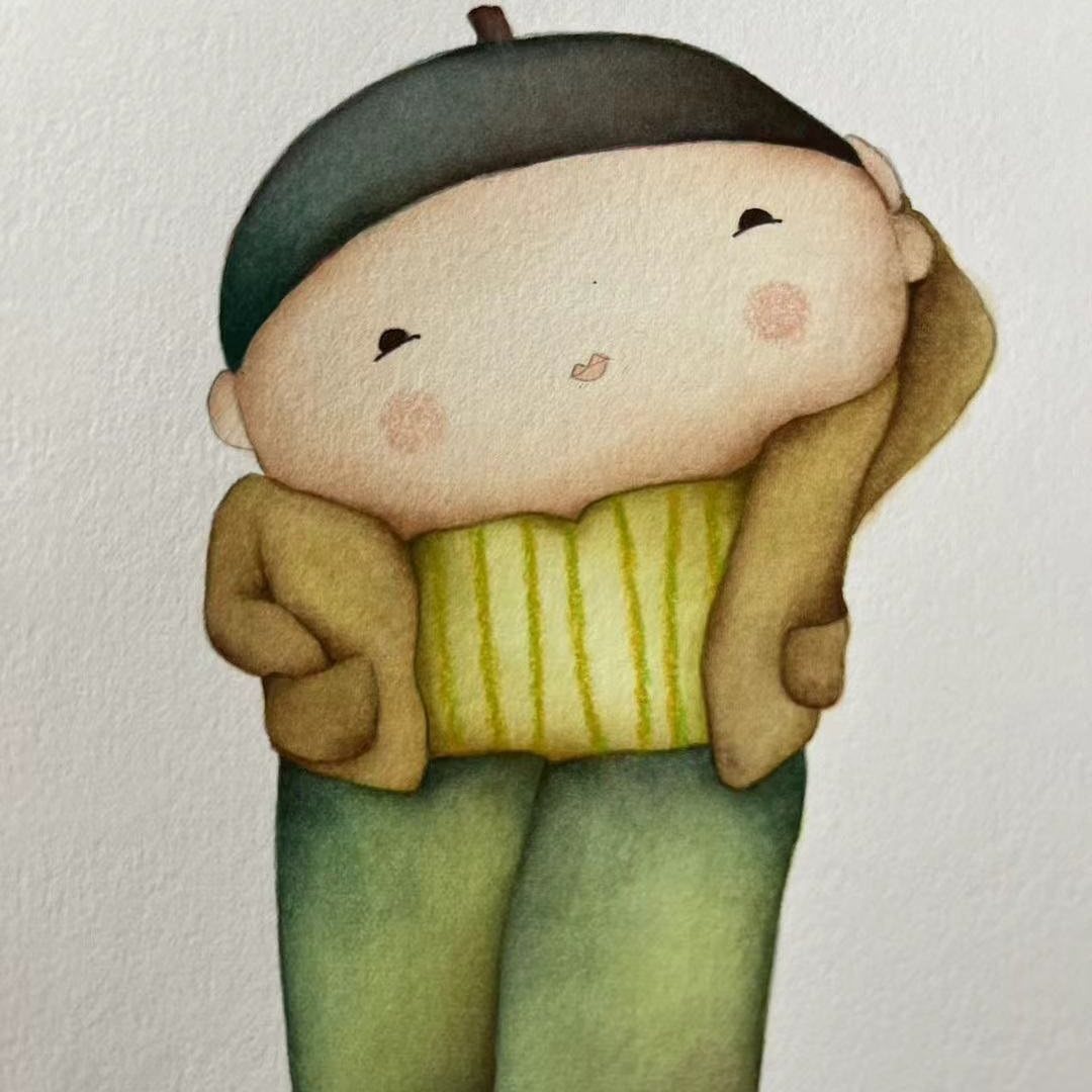 【三猫手绘】水彩画作品《泥塑娃娃》1706装饰画,节庆用品/礼品,贺卡/卡片,淘宝优惠券,粉丝福利购,淘宝优惠卷