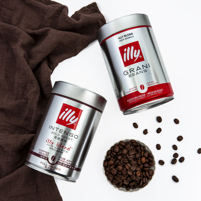 意大利原装进口illy罐装咖啡豆