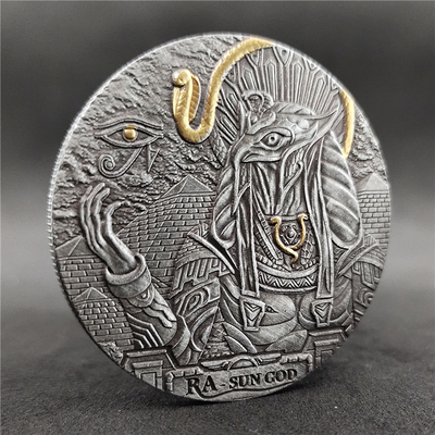 希腊埃及金字塔硬币法老纪念币