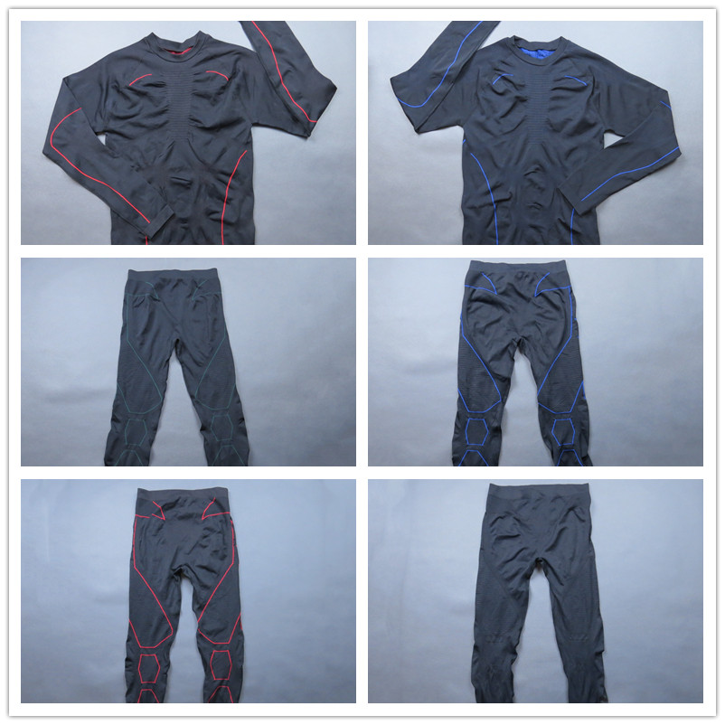 2024新款男子紧身衣裤健身弹力速干排汗滑雪打底肌肉套