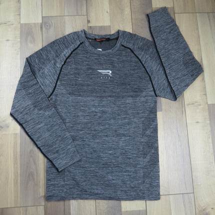 新款2023男子健身速干排汗弹力紧身衣长袖跑步器械肌肉ATTS