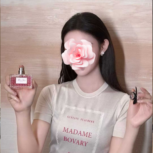 26新款 特惠259 包法利夫人印花刺绣 短袖 不退不换 针织衫 原409