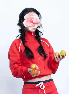 不退不换 原499 特惠309 24新款 杨紫高昱文同款撞色镶边针织开衫