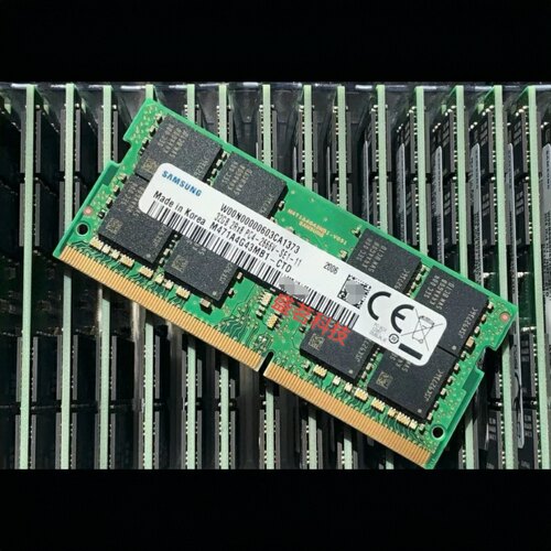 三星32G 2RX8 PC4-2666V DDR4 SODIMM笔记本内存M471A4G43MB1-CTD