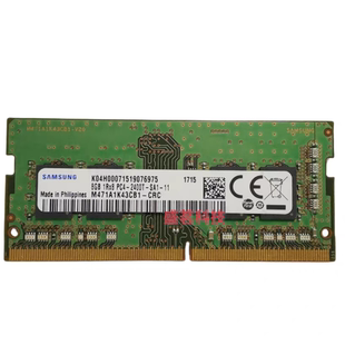 PC4 2400T 三星 2400笔记本内存M471A1K43CB1 1RX8 DDR4 CRC