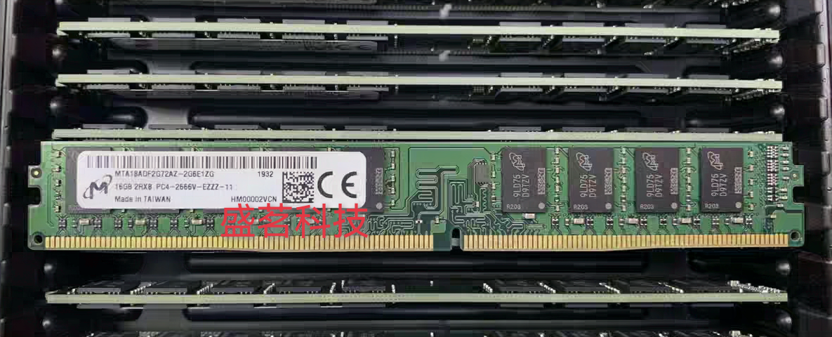 MTA18ADF2G72AZ-2G6E1ZG 镁光16G 2RX8 PC4-2666V ECC服务器内存