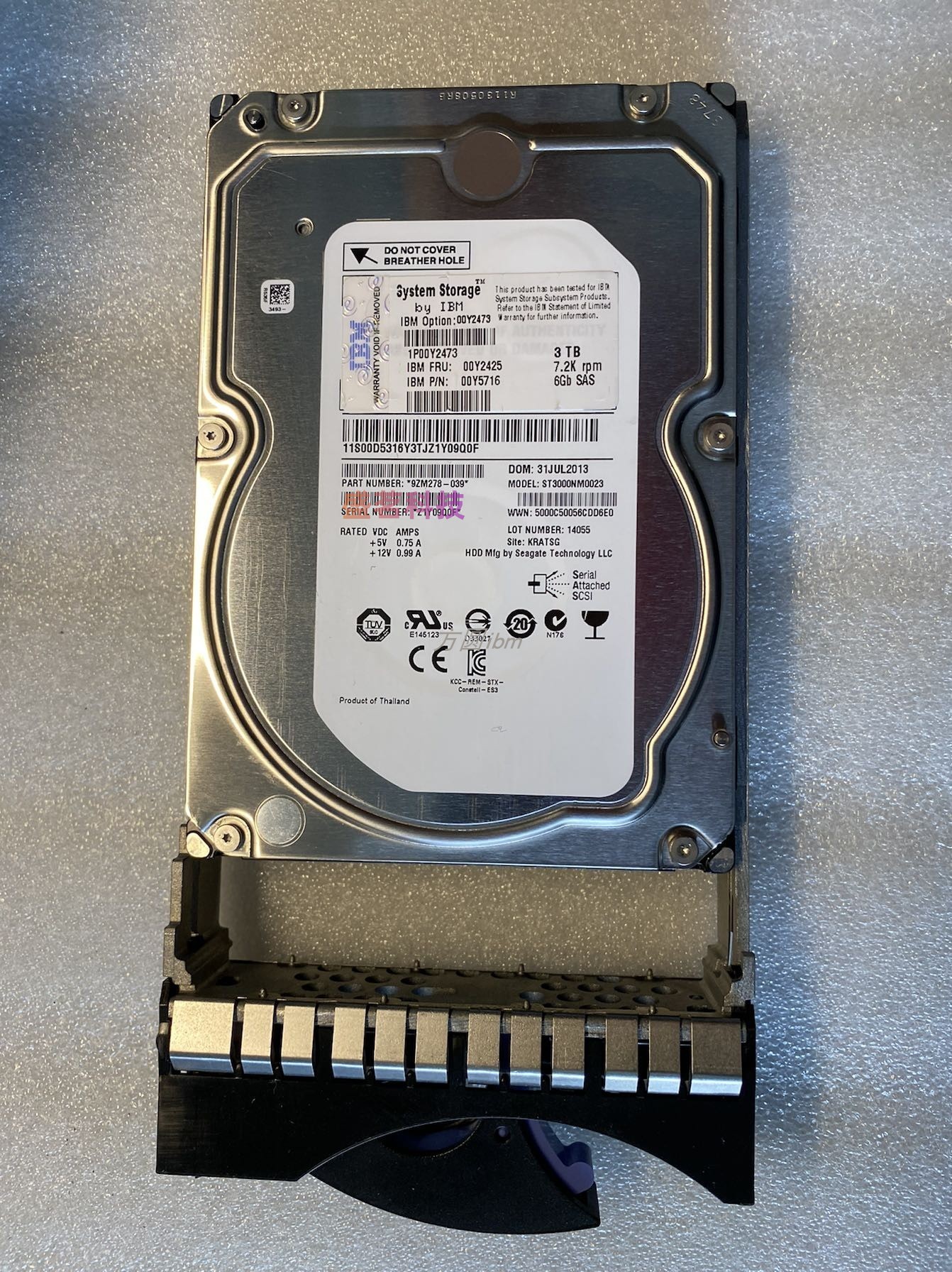 HPE 3TB 6G LFF disco rigido interno 3,07 TB 7200 Giri/min 3.5 SATA (3TB HPE 3TB 6G LFF disco rigido interno 3,07 TB 7200 Giri/min 3.5 SATA (3TB