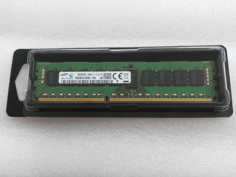 三星 8G 2Rx8 PC3L-12800R ECC 1600服务器内存 M393B1G73BH0-YK0