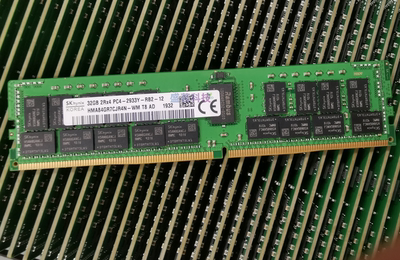 SK海力士现代 HMA84GR7CJR4N-WM 32G DDR4 PC4-2933Y ECC REG内存