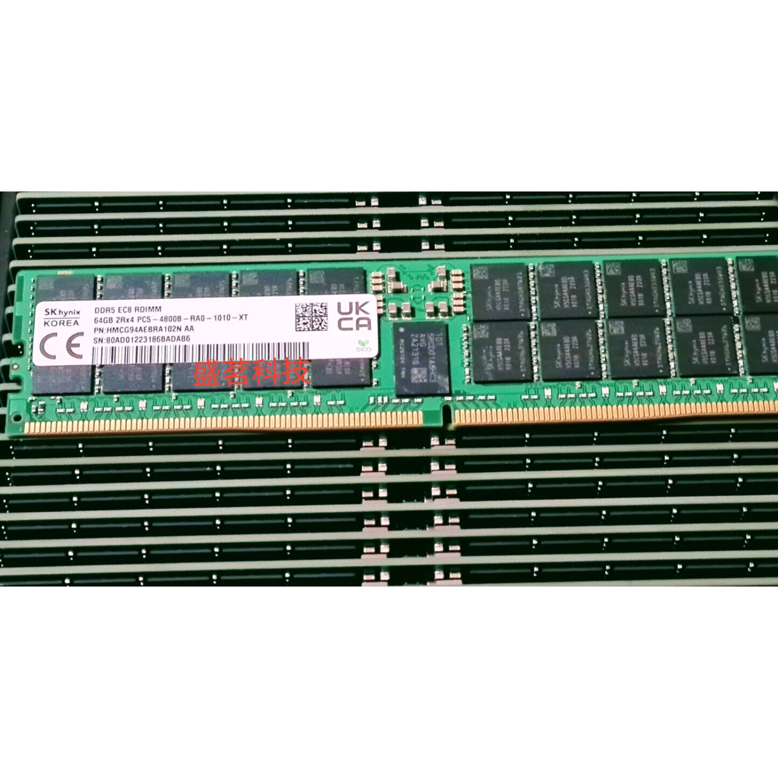 HMCG94AEBRA102N/123N SK海力士64G 2RX4 4800B DDR5服务器内存条